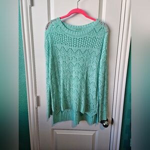 Light Blue Knit Sweater